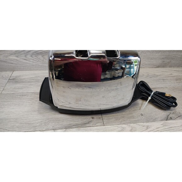 Vtg Sunbeam Toaster Model AT-W RADIANT CONTROL MADE IN USA "TESTED WORKS" Video - Picture 8 of 12